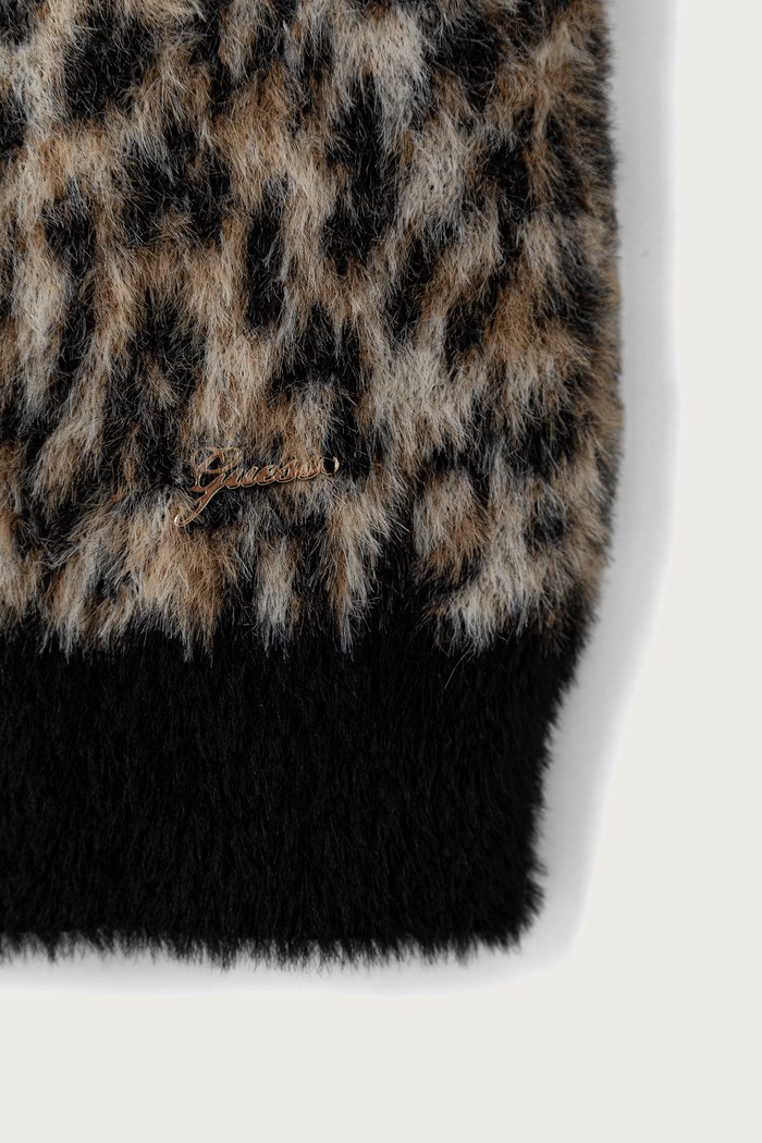Dziewczynka Guess Sukienka sweterkowa J6BK04.Z1293.9BY2 beżowy