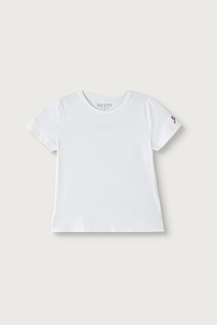 Κοριτσίστικα Guess T-shirt παιδικό βαμβακερό με ελαστάν J6BG03.K5907.9BY2 μπεζ