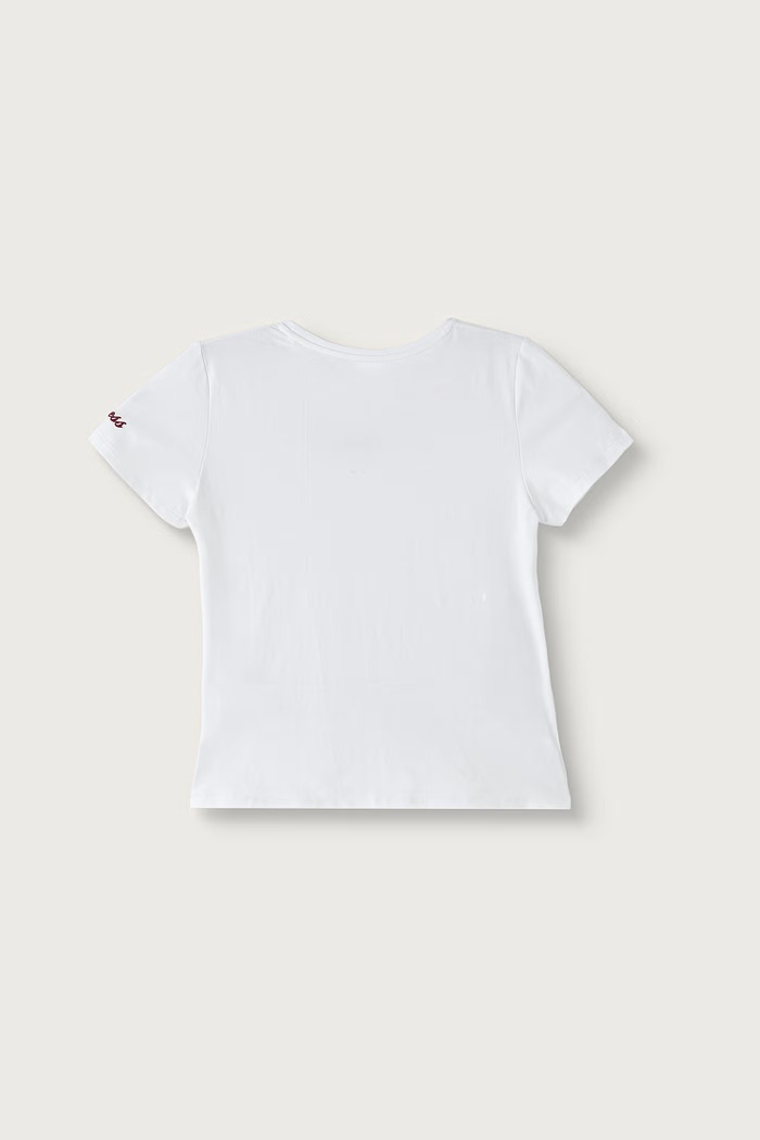 T-shirt παιδικό βαμβακερό με ελαστάν Guess J6BG03.K5907.9BY2 μπεζ