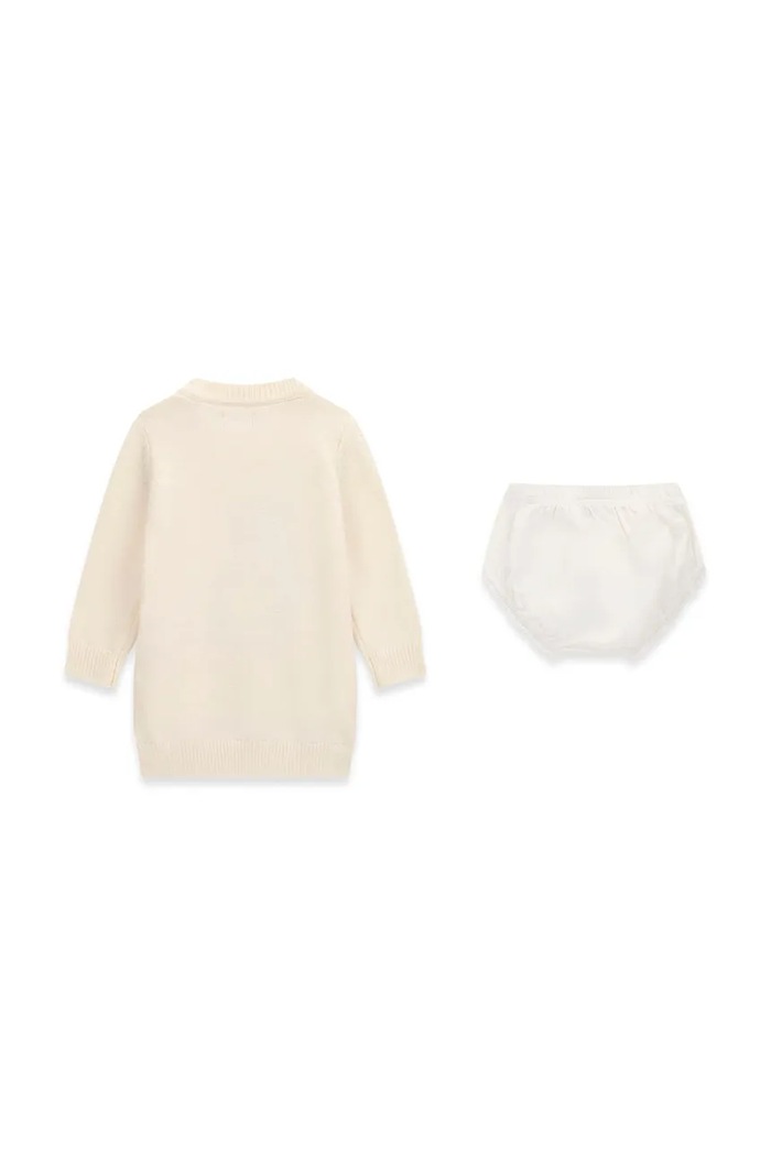 Guess Sukienka sweterkowa z wiskozą A6BK06.Z1316.9BY2 beżowy AW26