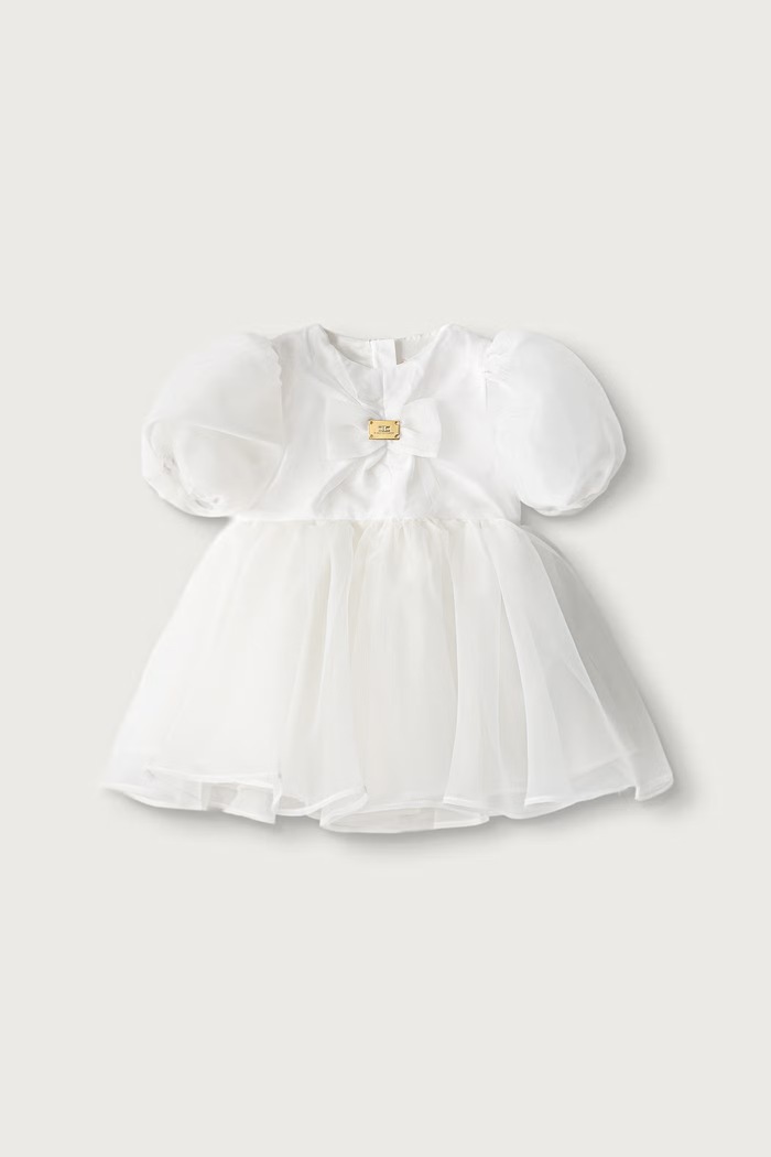 Elisabetta Franchi Sukienka princeska biały EGAB242.0.OR037