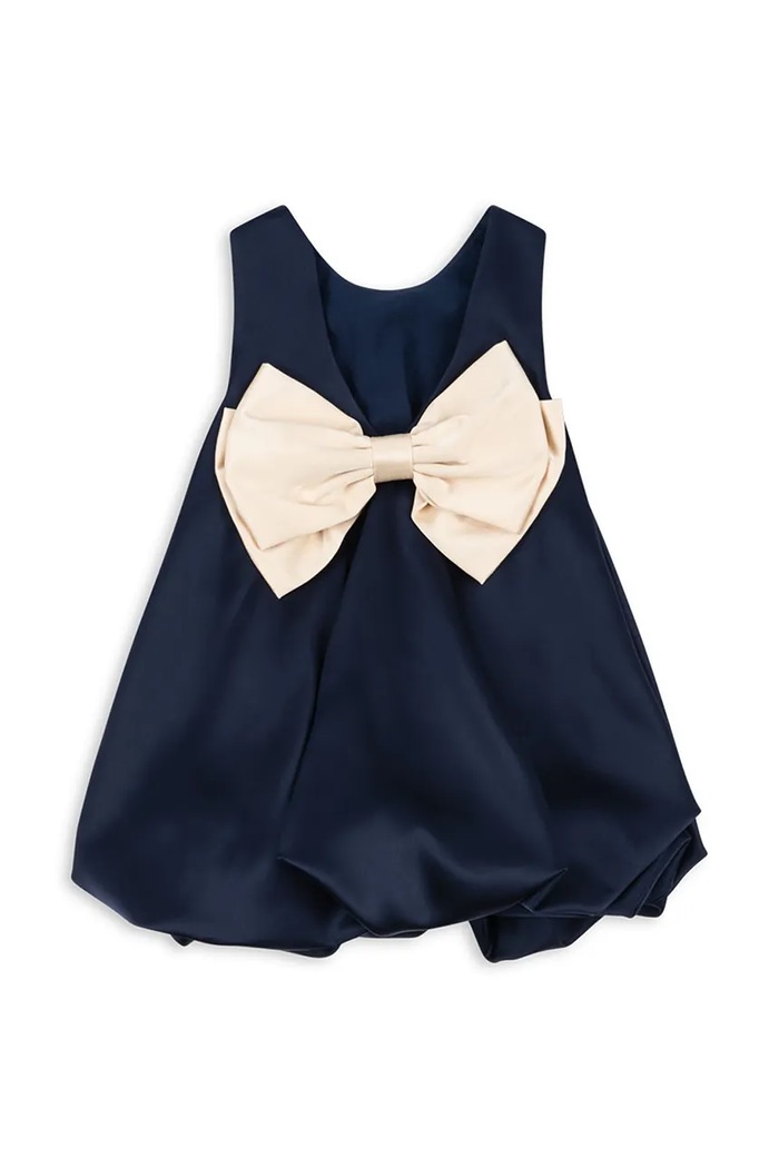 Konges Sløjd Φόρεμα balloon SHEENA DRESS KS107392.9BY2 σκούρο μπλε AW26
