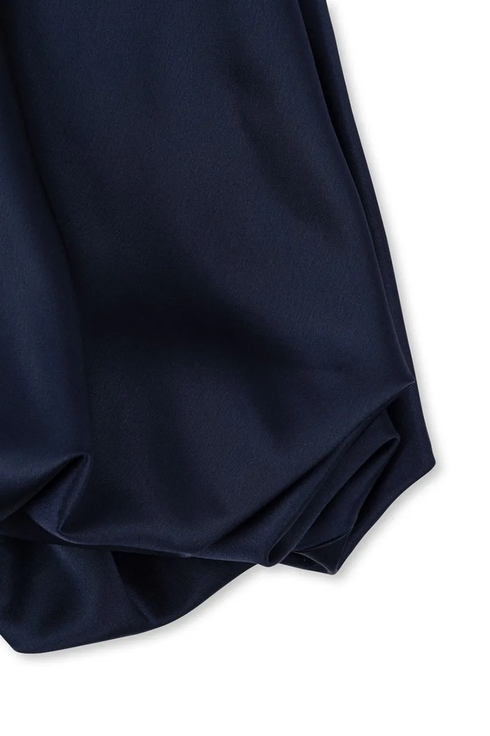 Φόρεμα balloon SHEENA DRESS Konges Sløjd σκούρο μπλε KS107392.9BY2
