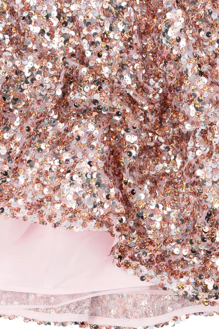 Konges Sløjd Babydoll haljina LILA SEQUINS DRESS KS107391.9BY2