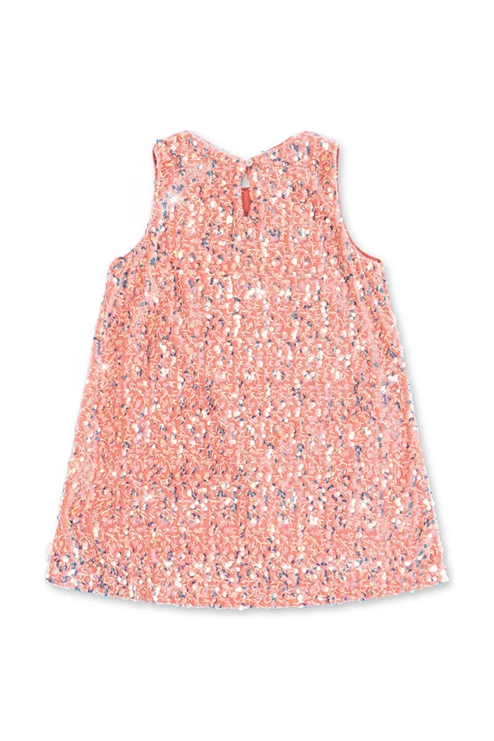 Djevojčice Konges Sløjd Haljina STARLIGHT DRESS KS106286.9BY2 roza