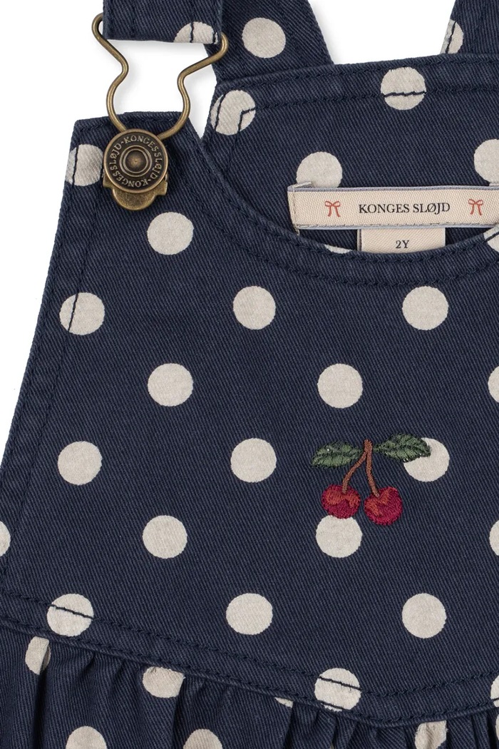 Сукня бавовняна NOLA SPENCER DRESS GOTS Konges Sløjd KS106190.9BY2 темно-синій