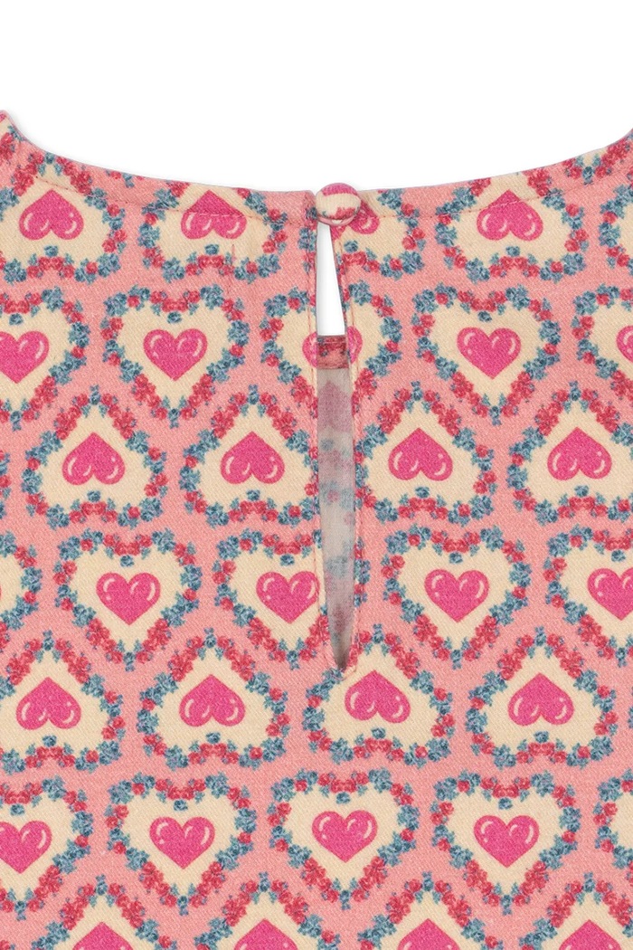 Djevojčice Konges Sløjd Haljina od pamuka MAITE DRESS GOTS KS106141.9BY2 roza