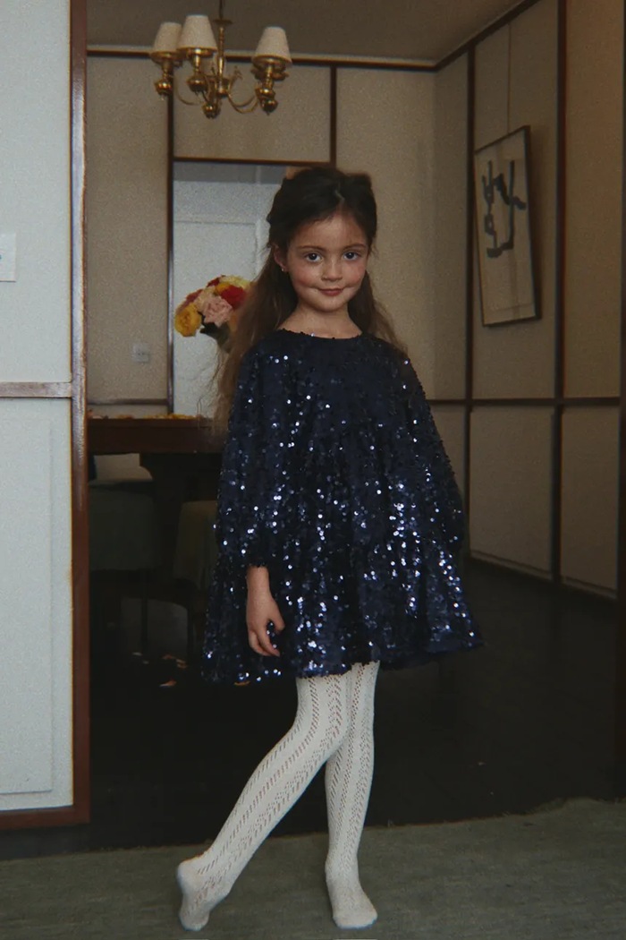 Konges Sløjd Сукня LILA SEQUINS BOW DRESS KS106100.9BY2