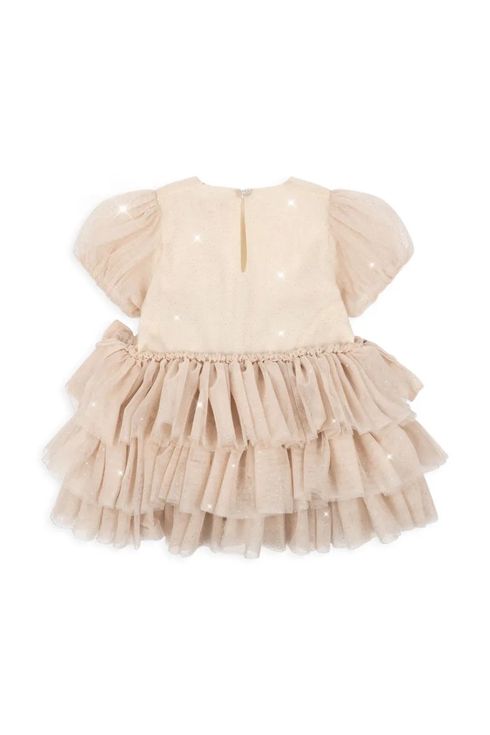 Konges Sløjd Šaty FAY DRESS GRS KS106014.9BY2 béžová AW26