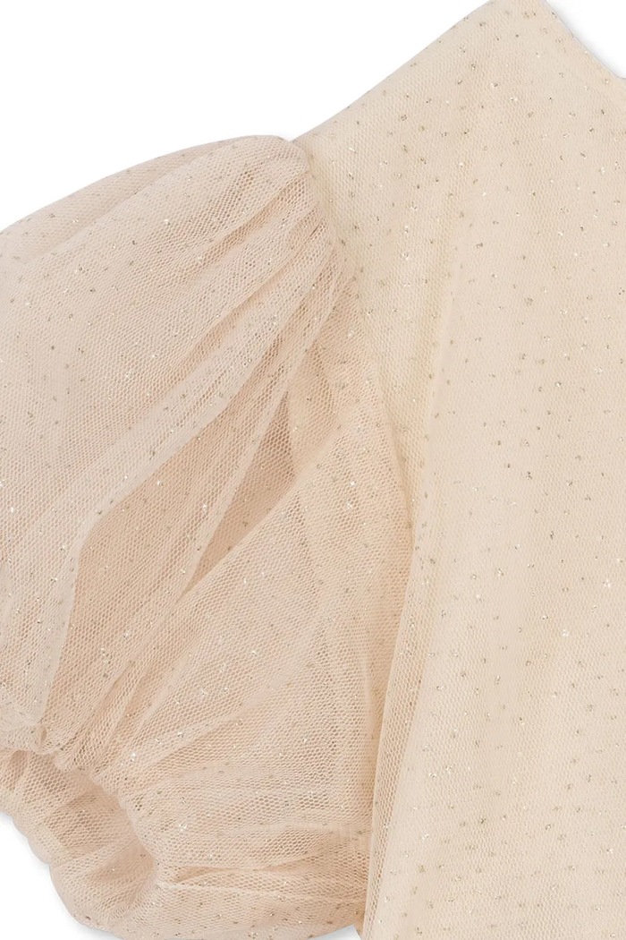 Dziewczynka Konges Sløjd Sukienka FAY DRESS GRS KS106014.9BY2 beżowy