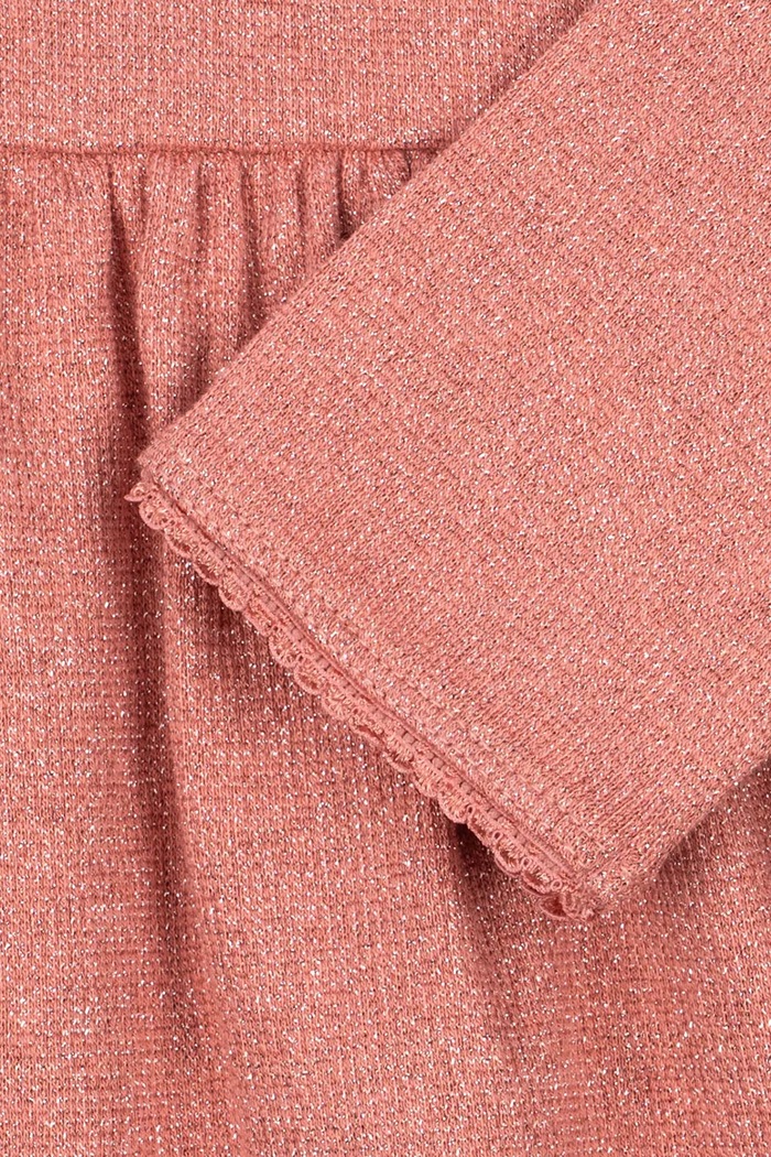 Haljina s pamukom ROLI DRESS OCS Konges Sløjd KS106216.9BY2 roza