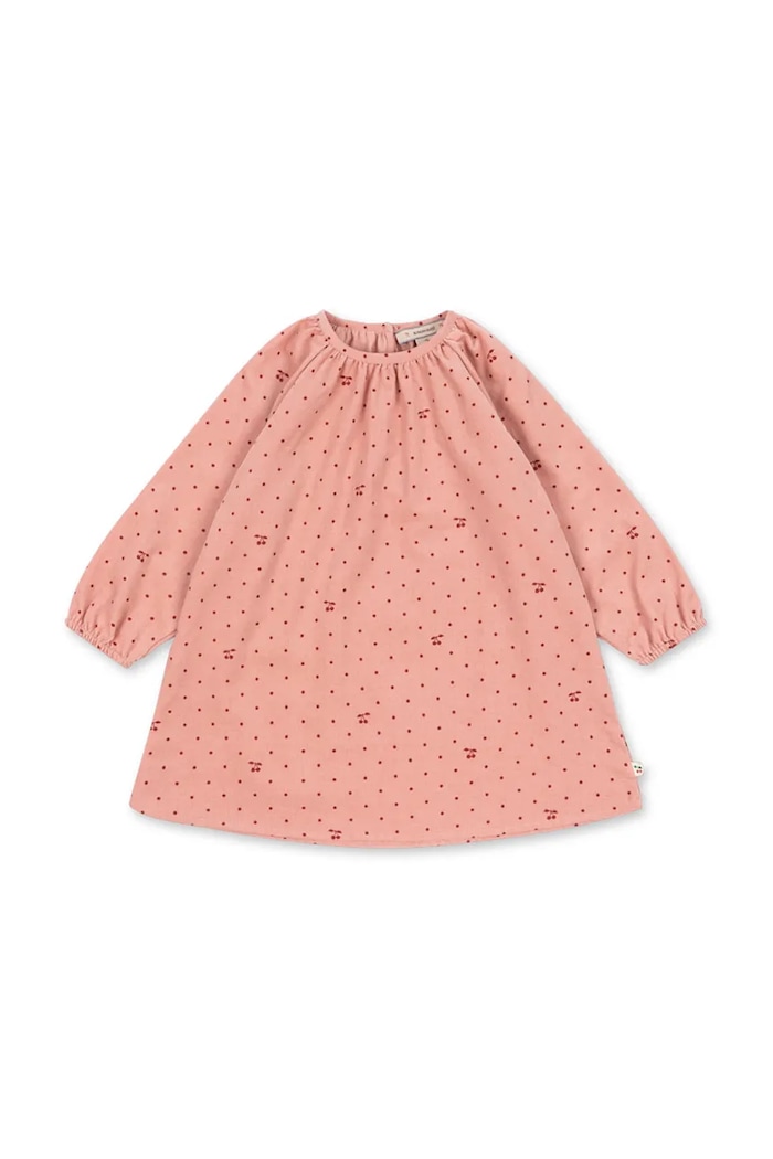 Konges Sløjd Сукня бавовняна MARLO DRESS GOTS KS106146.9BY2 рожевий AW26
