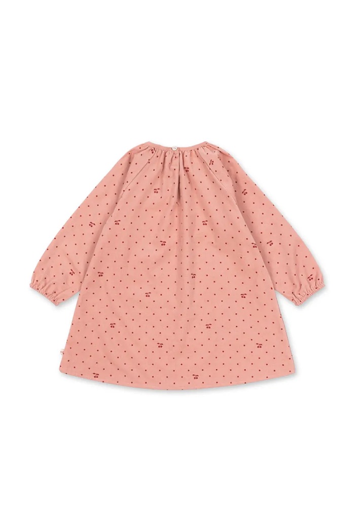Dziewczynka Konges Sløjd Sukienka bawełniana MARLO DRESS GOTS KS106146.9BY2 różowy