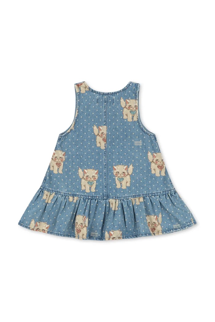 Konges Sløjd Haljina A-kroja traper MAGOT DRESS GOTS KS106127.9BY2 plava AW26
