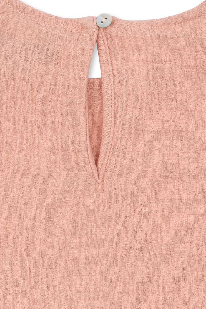 Dziewczynka Konges Sløjd Sukienka bawełniana COCO MIAO DRESS GOTS KS105948.9BY2 różowy