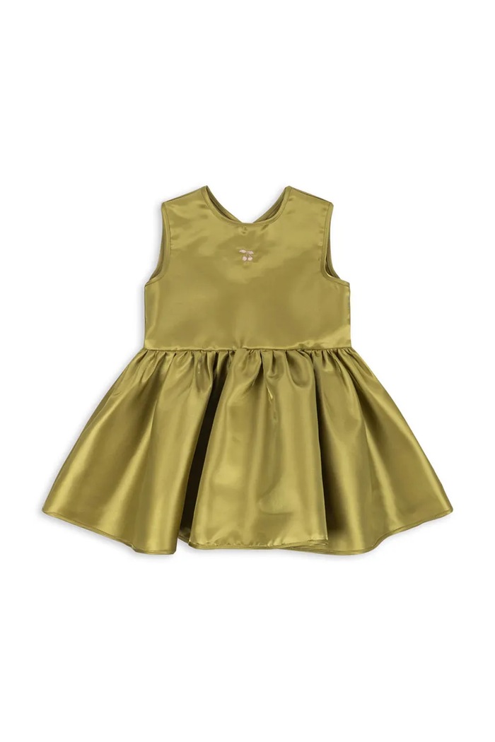 Konges Sløjd Φόρεμα BELLIS DRESS GRS KS105903.9BY2 πράσινο AW26