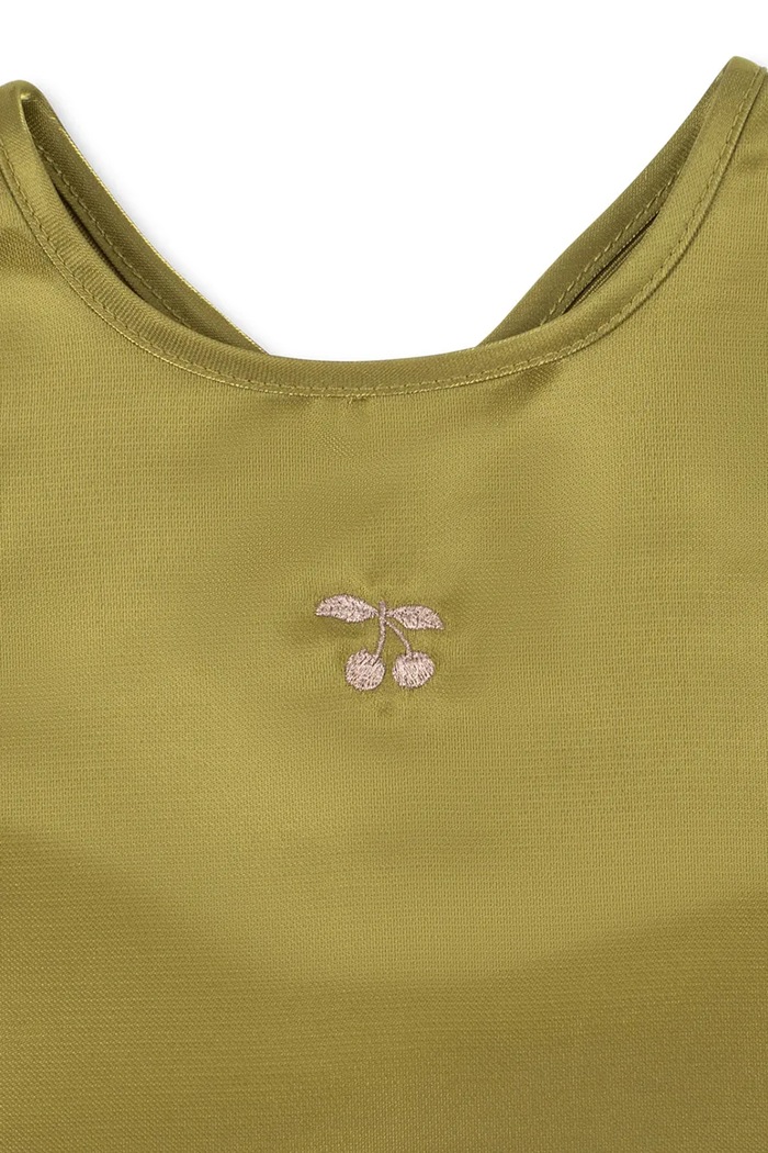 Φόρεμα BELLIS DRESS GRS Konges Sløjd πράσινο KS105903.9BY2