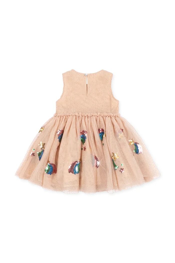 Konges Sløjd πριγκηπικό YVONNE DRESS GRS KS106332.9BY2 μπεζ AW26