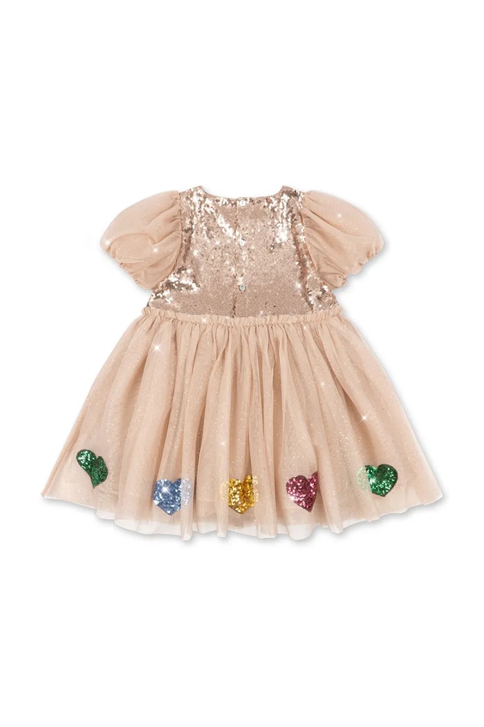 Konges Sløjd πριγκηπικό MEI DRESS KS106152.9BY2 μπεζ AW26