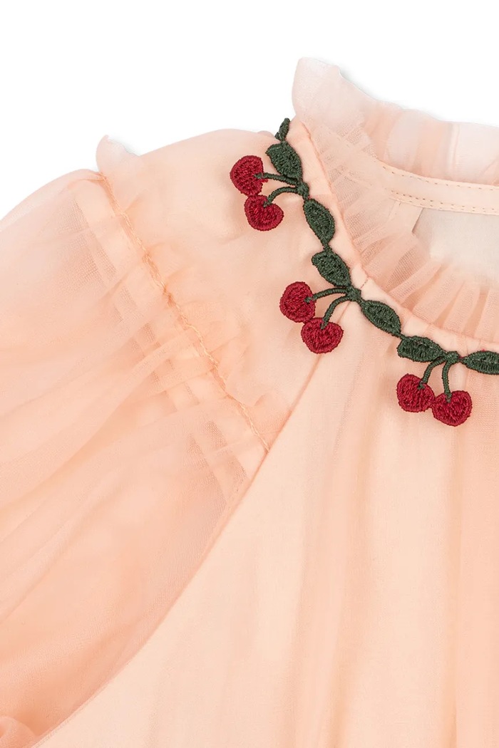 Babydoll haljina JOELLE DRESS Konges Sløjd roza KS106049.9BY2