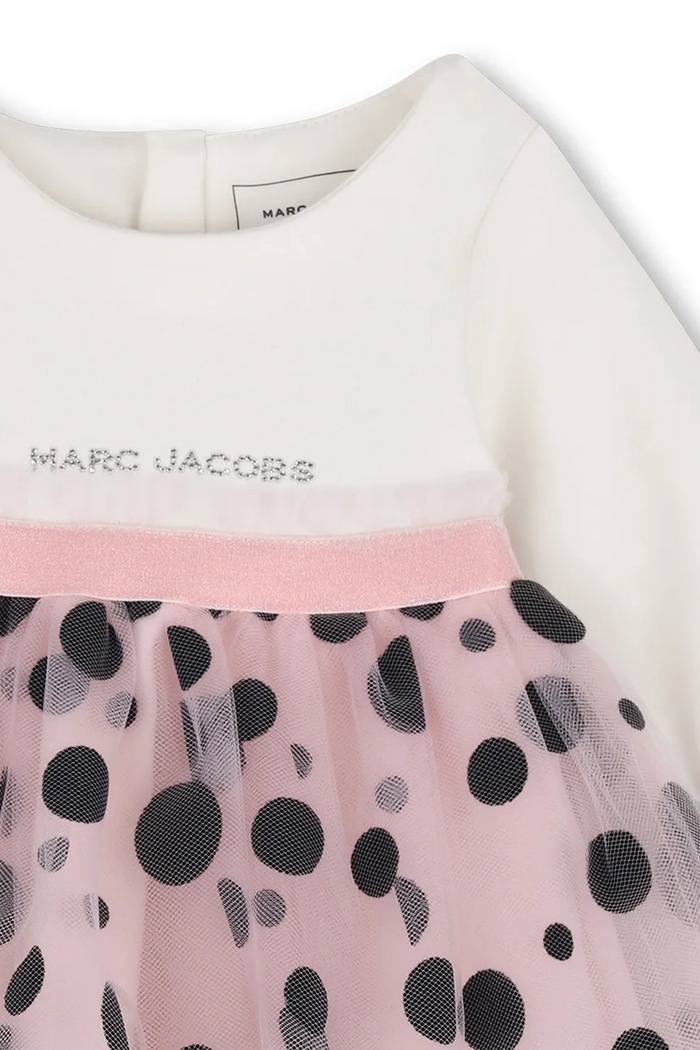 Djevojčice MARC JACOBS Haljina s pamukom W61077.86.94 roza