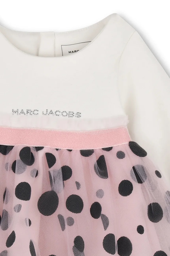 Djevojčice MARC JACOBS Haljina s pamukom W61077.67.81 roza