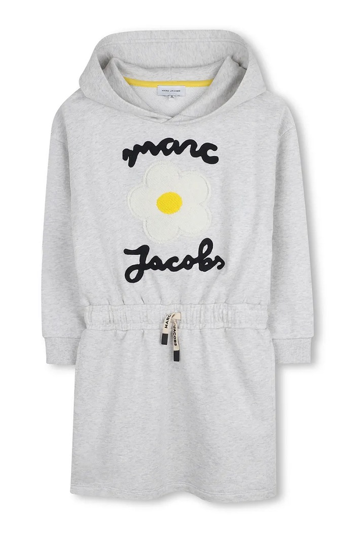 MARC JACOBS Haljina od pamuka W61080.114.150 siva AW26