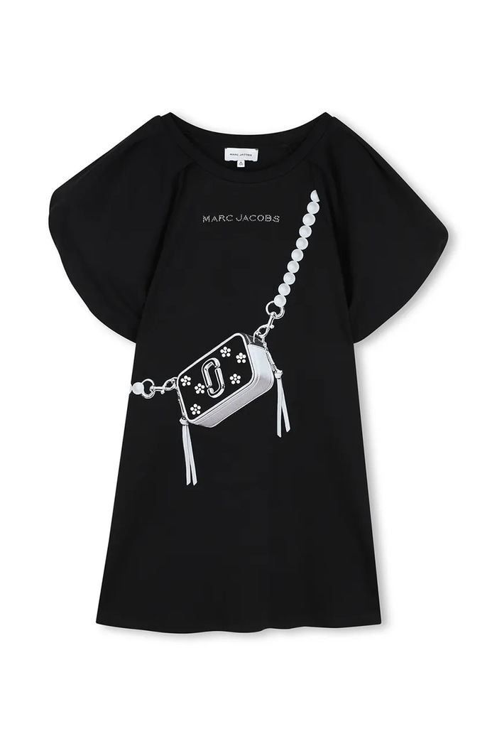 MARC JACOBS šaty bavlnené čierna W60971.114.150