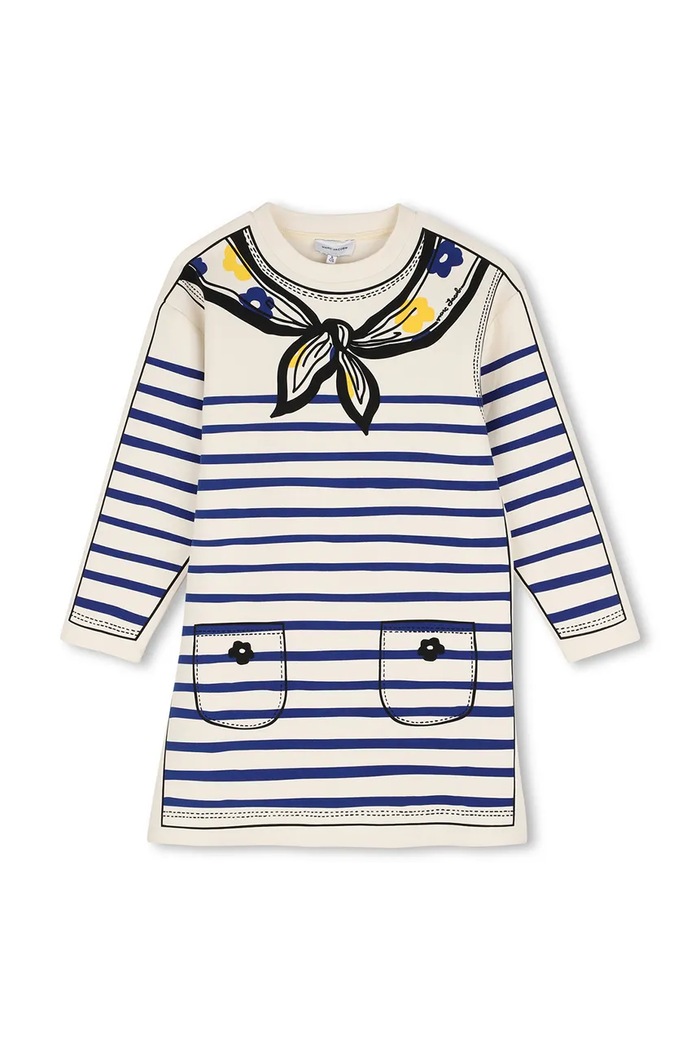 MARC JACOBS Haljina A-kroja s pamukom W60972.114.150 bež AW26