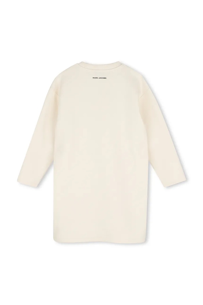 Djevojčice MARC JACOBS Haljina A-kroja s pamukom W60972.114.150 bež