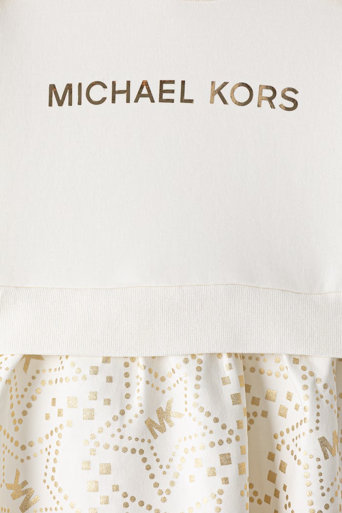 Fete Michael Kors Din bumbac cu elastan R30658.74.81 bej