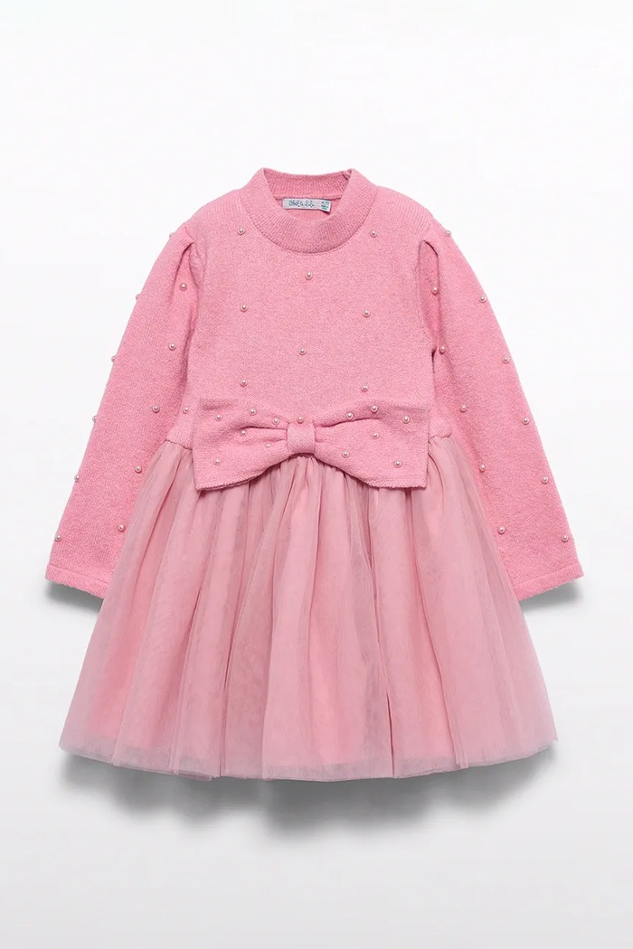 Abel&Lula Obleka A-kroja 5584.3.Mini.9BY2 roza AW26