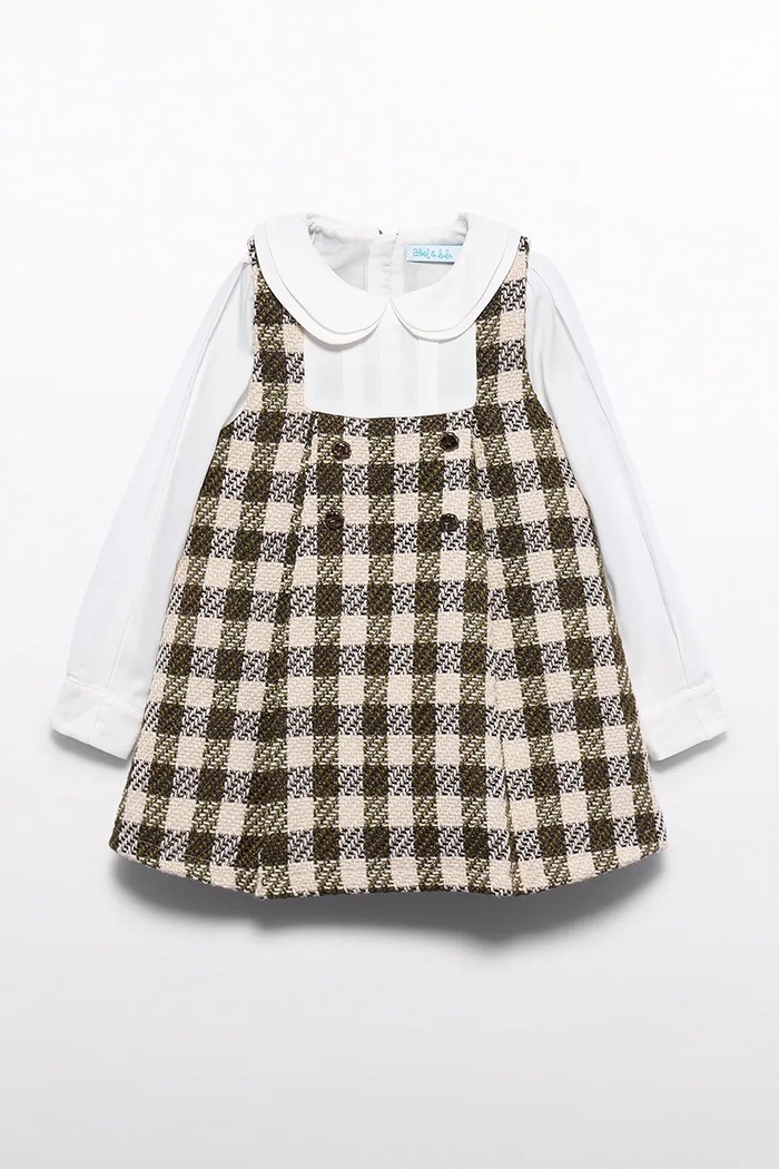 Abel&Lula Haljina s pamukom 5542.7.Mini.9BY2 bež AW26