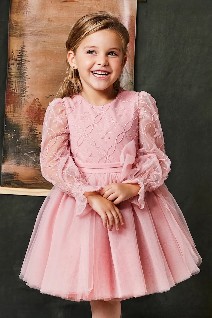Abel&Lula Rochie evazată roz 5536.3.Mini.9BY2