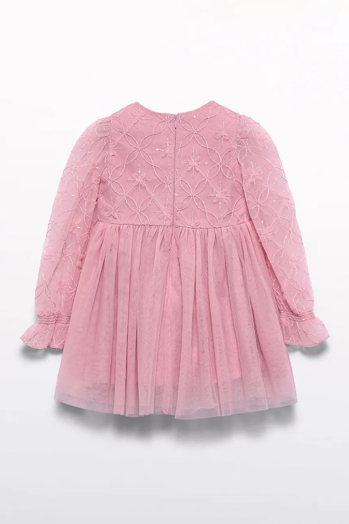 Fete Abel&Lula Rochie evazată 5536.3.Mini.9BY2 roz