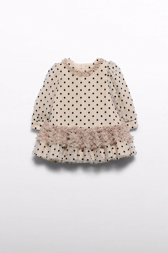 Abel&Lula платье babydoll 5508.11.Baby.9BY2 бежевый AW26