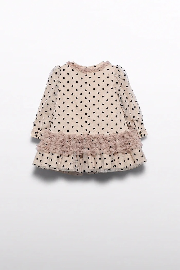 Девочка Abel&Lula платье babydoll 5508.11.Baby.9BY2 бежевый
