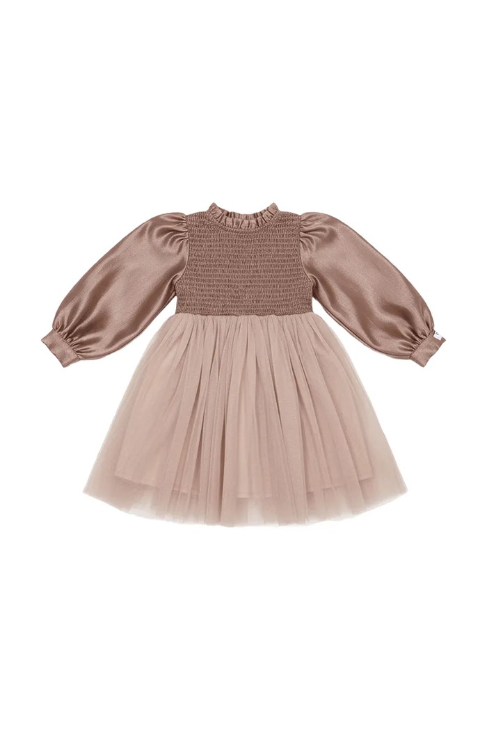 Donsje sukienka babydoll z lyocellem Janice Dress 4125600 różowy AW26