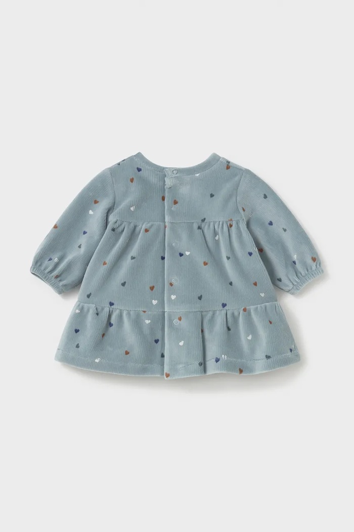 Mayoral Newborn sukienka sztruksowa 2822.2Q.Newborn.9BY2 niebieski AW26