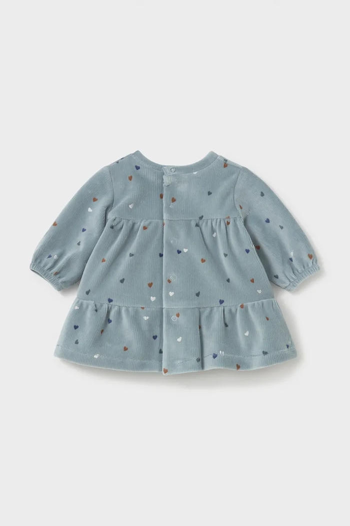 Mayoral Newborn sukienka sztruksowa 2822.2Q.Newborn.9BY2 niebieski AW26