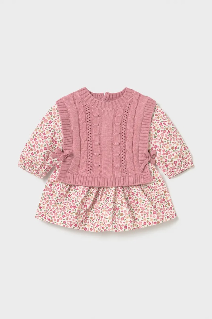 Mayoral Newborn Rochie evazată roz 2821.2P.Newborn.9BY2