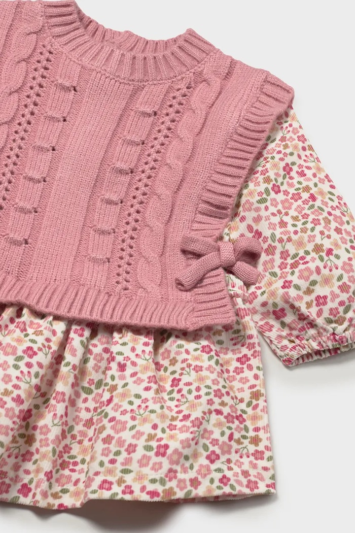 Fete Mayoral Newborn Rochie evazată 2821.2P.Newborn.9BY2 roz