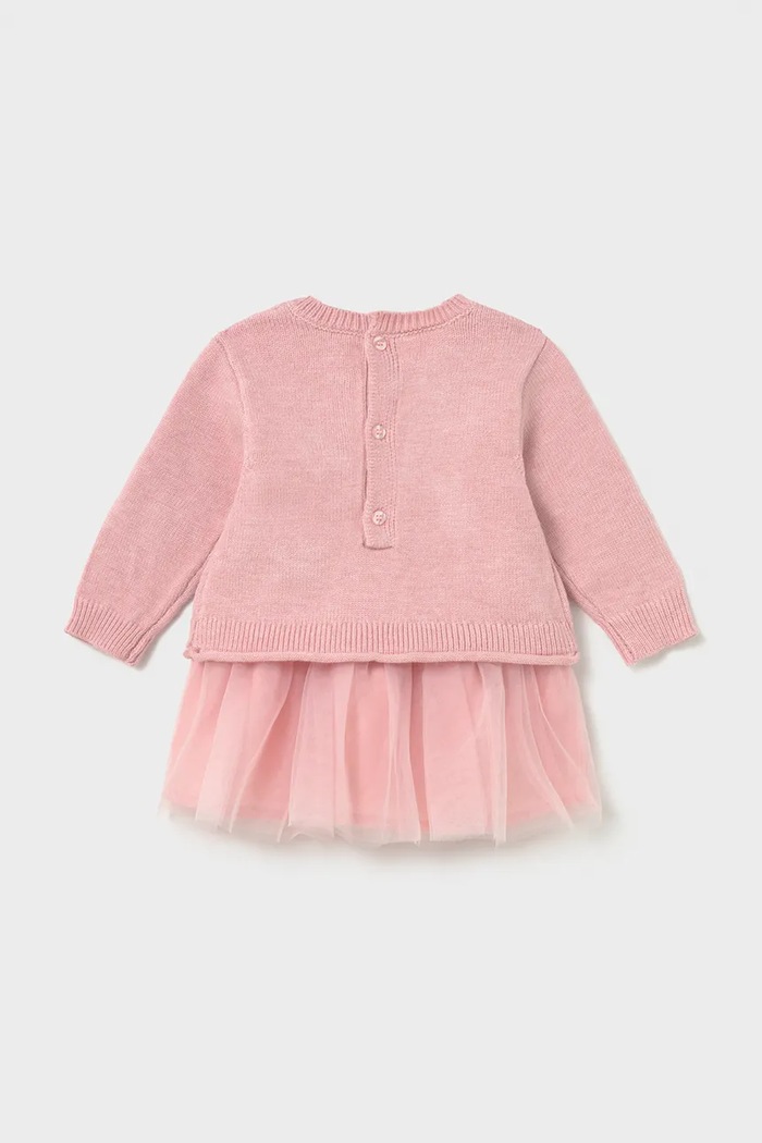Mayoral Newborn Двухсоставное платье 2820.2P.Newborn.9BY2 розовый AW26
