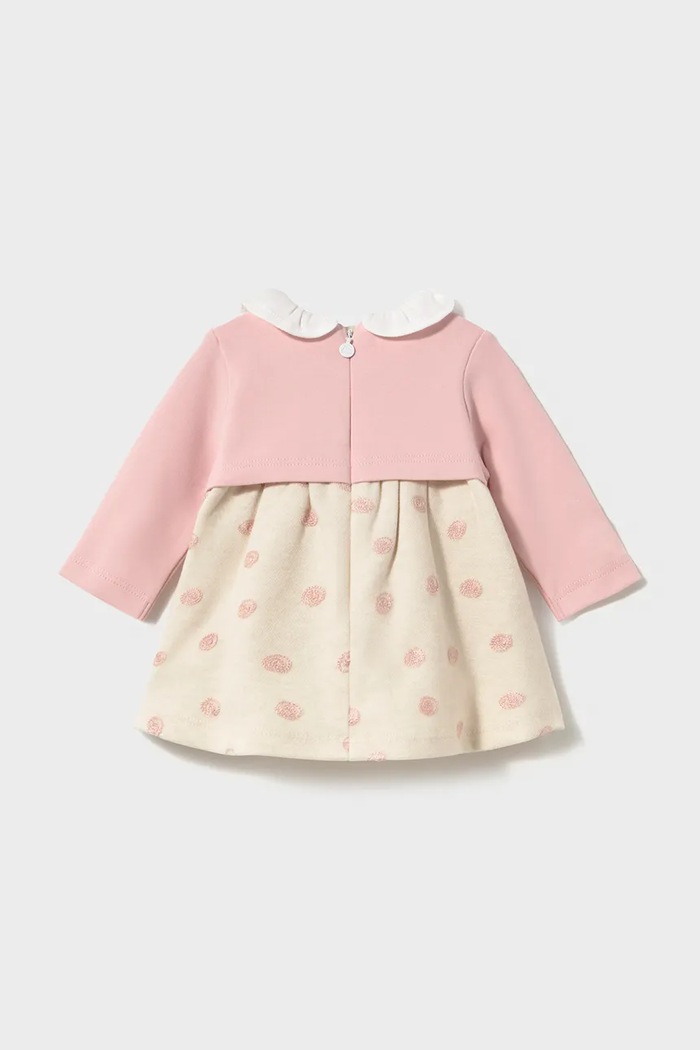 Mayoral Newborn Расклешенное платье 2817.2L.Newborn.9BY2 белый AW26
