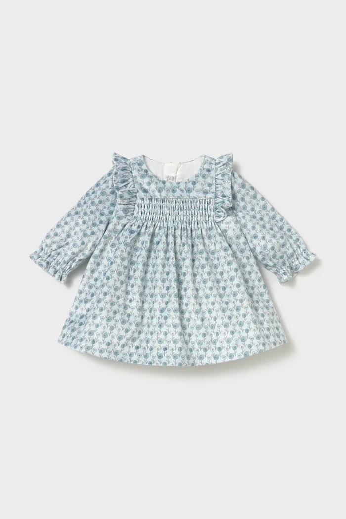 Mayoral Newborn розкльошена сукня блакитний 2816.2L.Newborn.9BY2