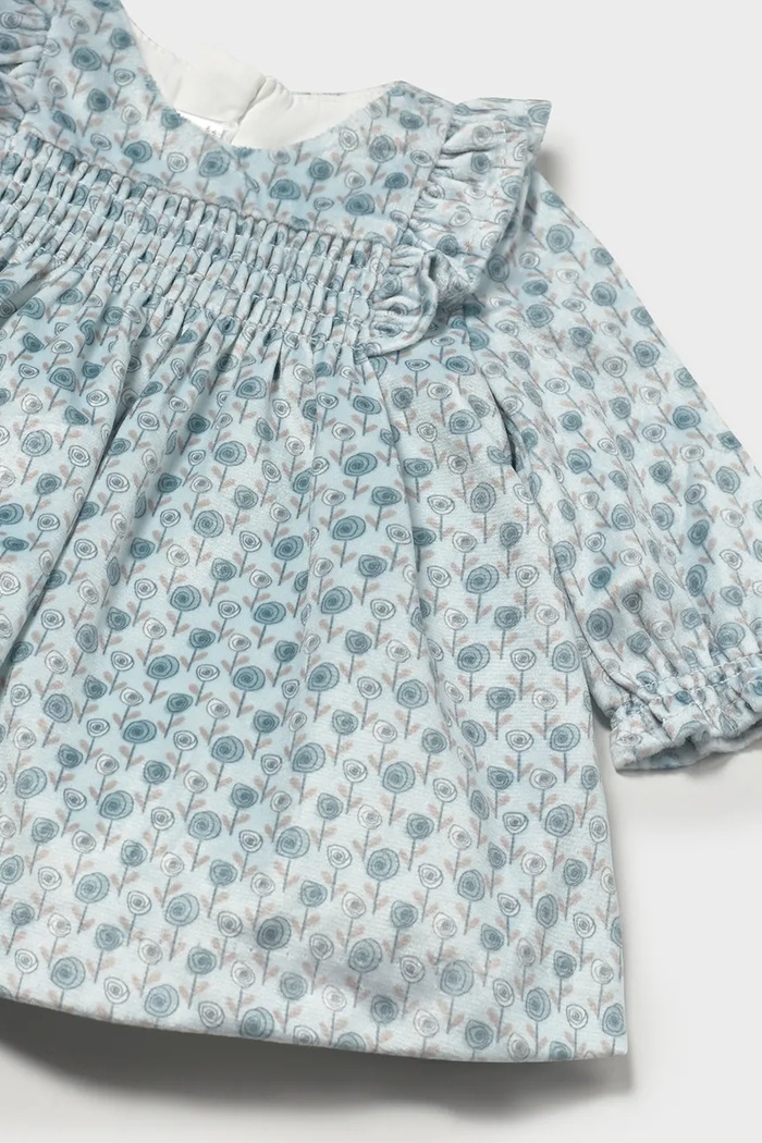 Дівчинка Mayoral Newborn розкльошена сукня 2816.2L.Newborn.9BY2 блакитний
