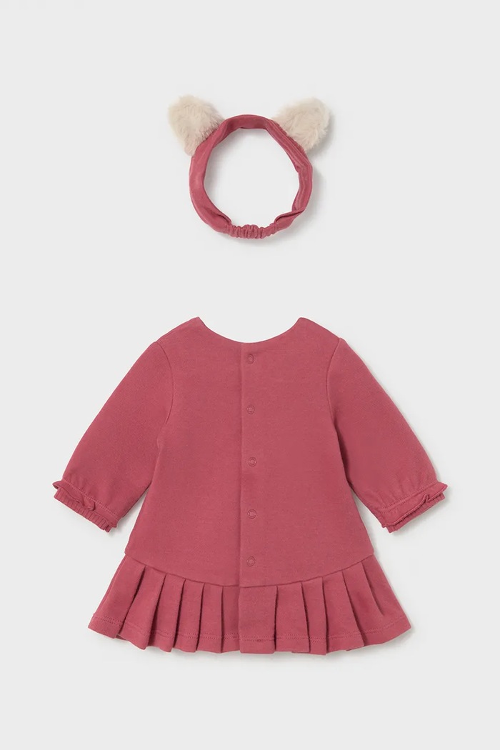 Mayoral Newborn haljina s pamukom 2814.2J.Newborn.9BY2 roza AW26