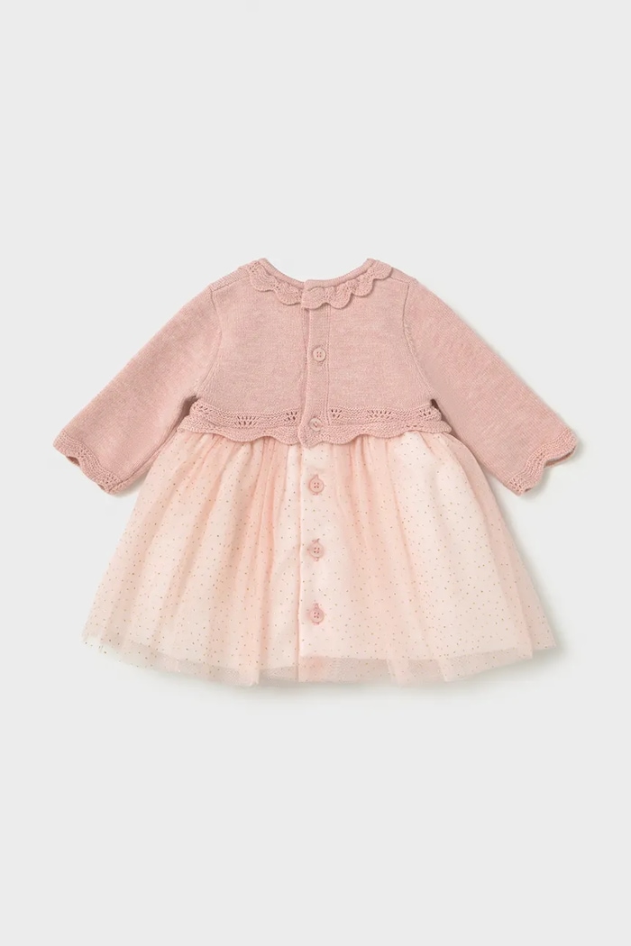 Mayoral Newborn Рокля 2809.2K.Newborn.9BY2 розов AW26