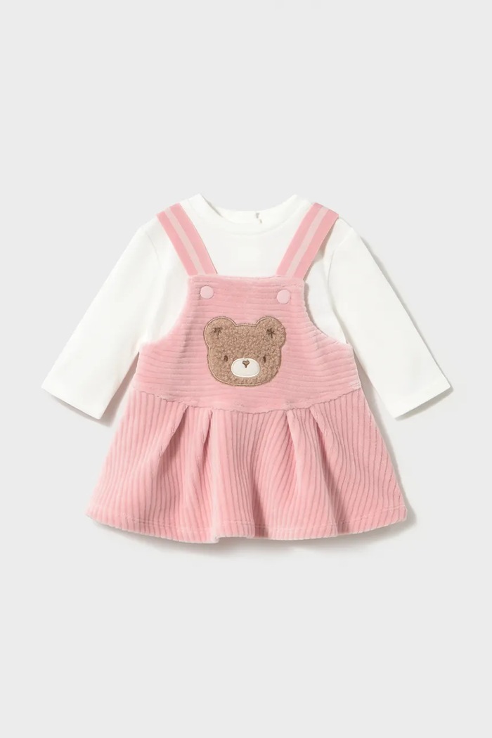 Mayoral Newborn сукня з бавовною рожевий 2803.2T.Newborn.9BY2