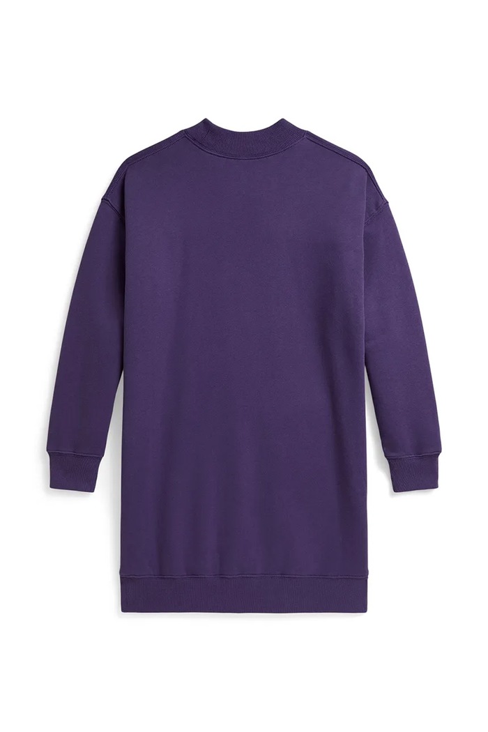 Djevojčice Polo Ralph Lauren pletena haljina s pamukom 313B26297001 ljubičasta